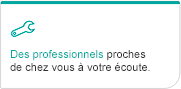 Des professionnels proches de chez vous à votre écoute.