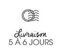 Livraison 5 à 6 jours