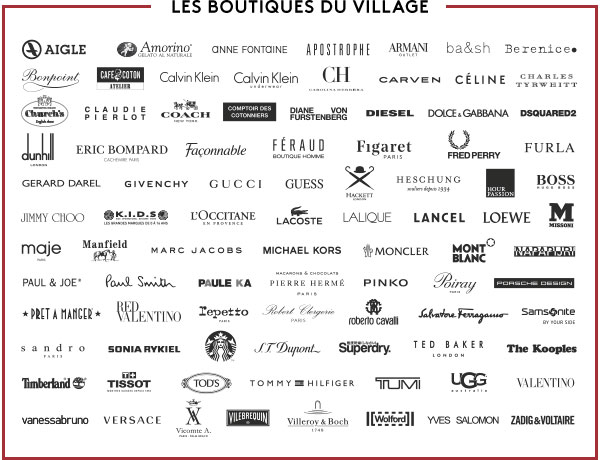 Les boutiques du Village