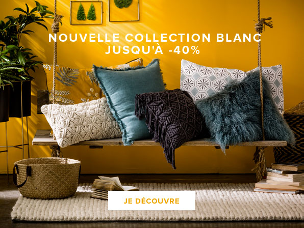  Nouvelle collection BLANC jusqu'à -40%